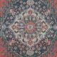 Vintage Turkish hallway rug 102x403 cm