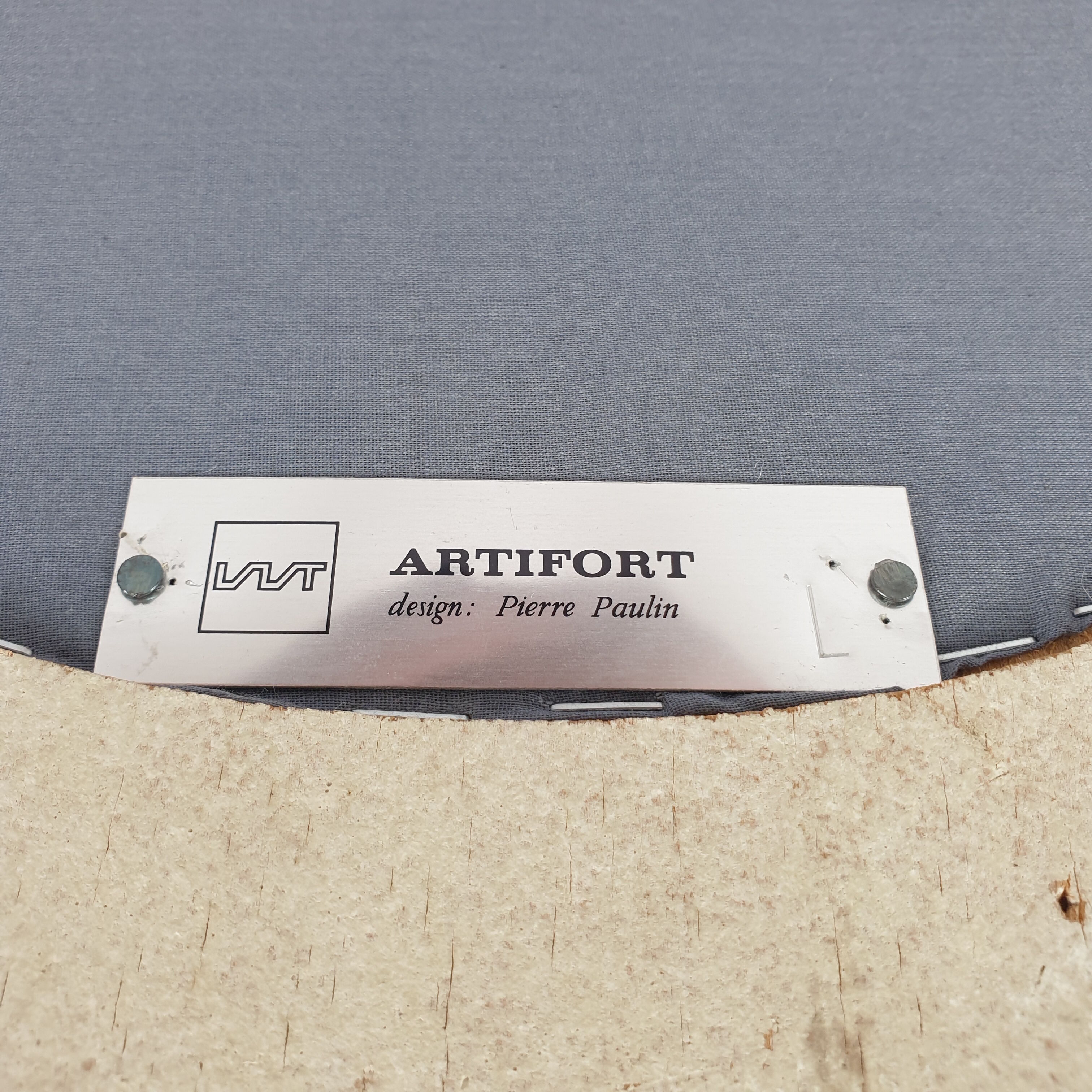 Fauteuil and ottoman Mushroom de Pierre Paulin pour Artifort, années 1960