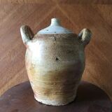 Ancient sandstone jar