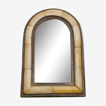Small brass mirror 10x15cm