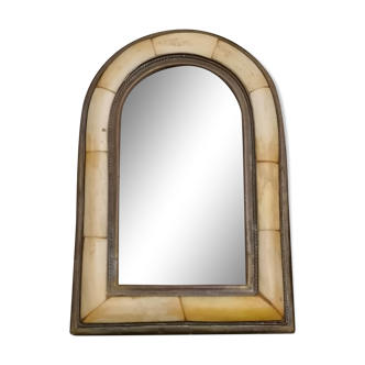 Small brass mirror 10x15cm