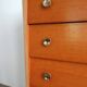 Vintage chest of drawers with 4 drawers from the 1970s.