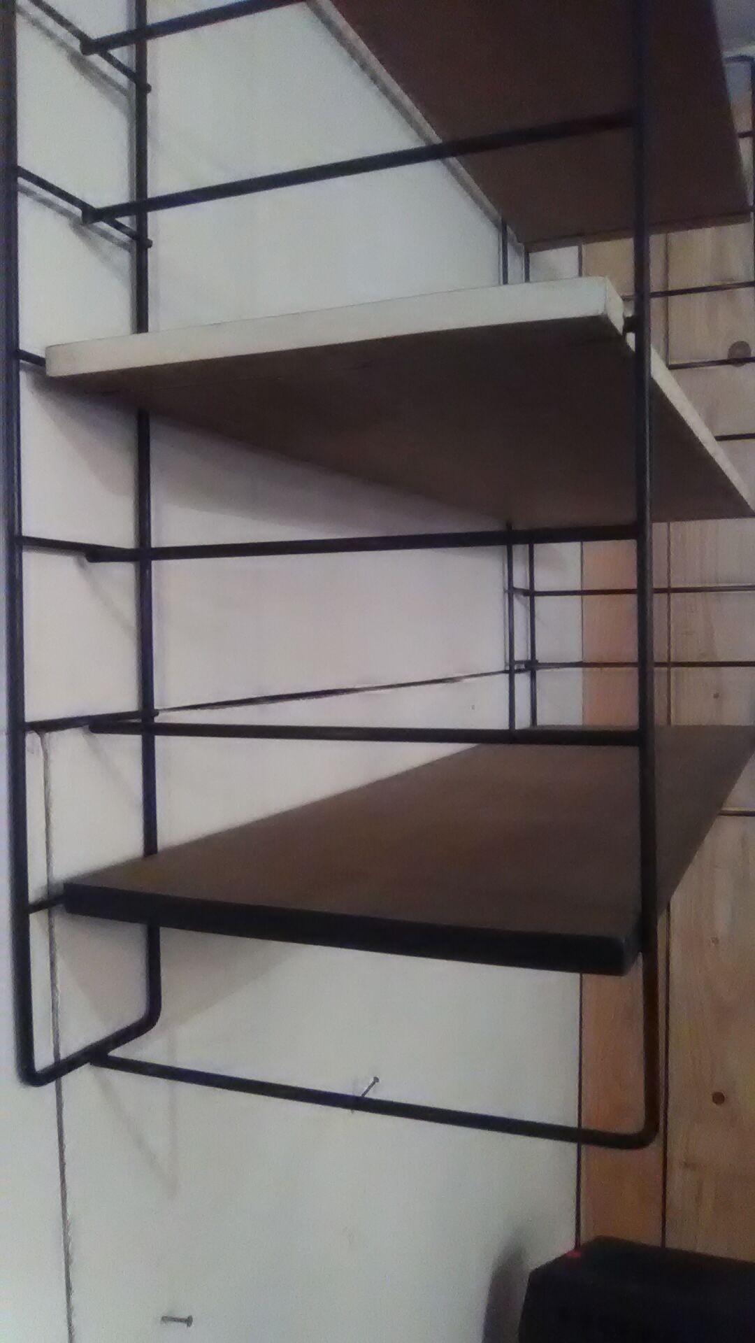 Étagère string vintage chêne