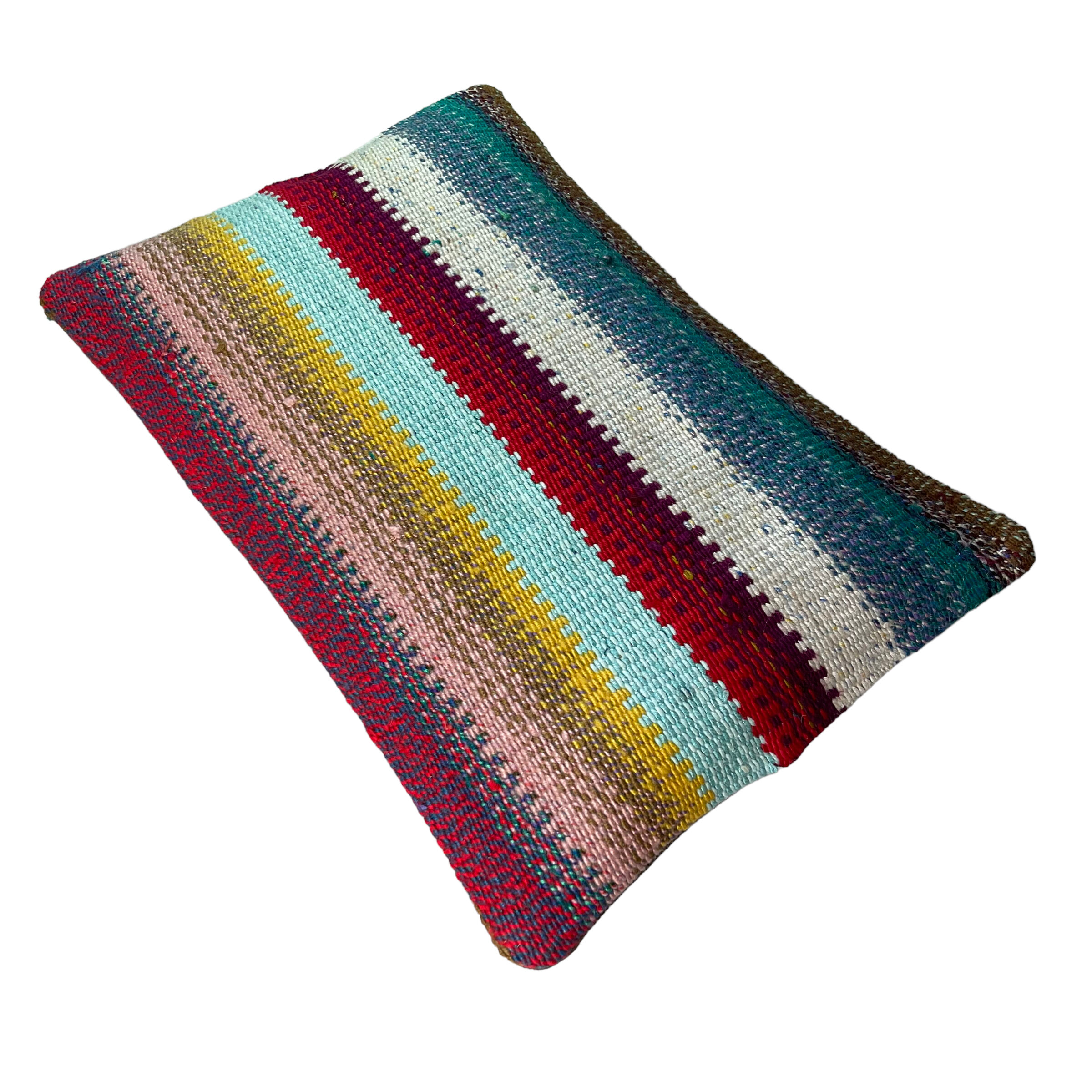 Housse de coussin turque faite à la main, 30 x 50 cm