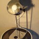 Chrome metal table lamp 1970/80