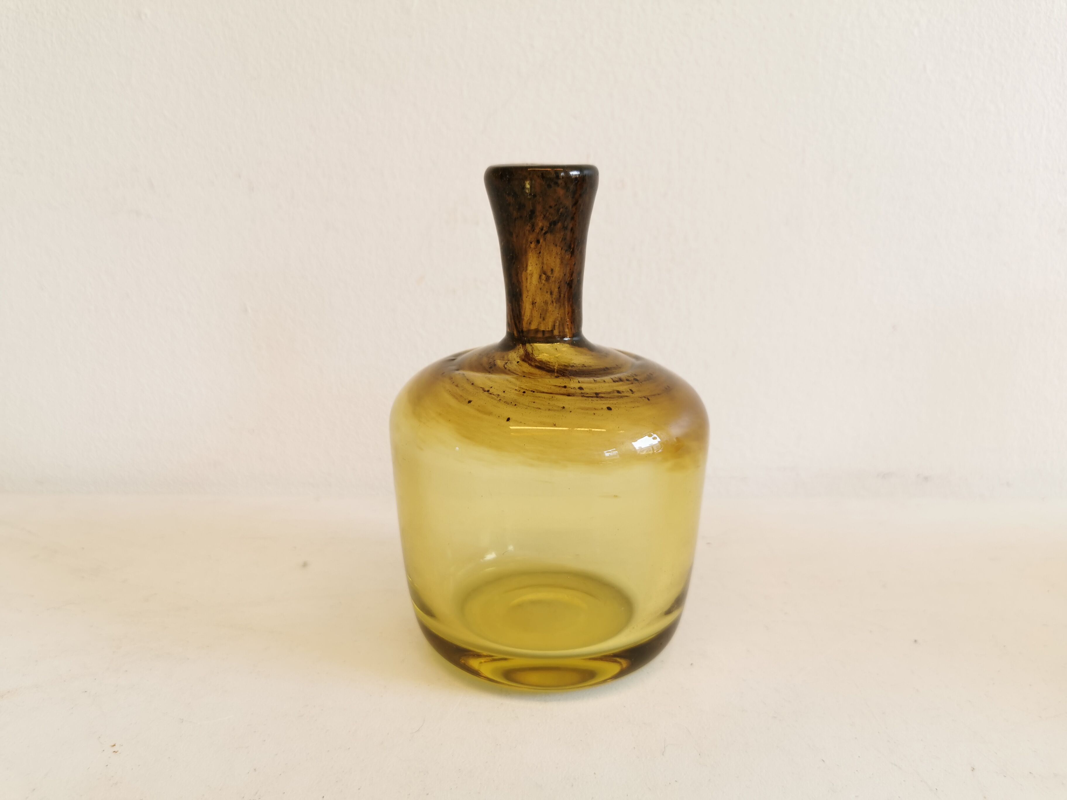 Vase designed by Gunner Ander, for Lindshammer glassworks, Sweden 1960