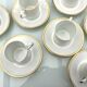 Set de 8 tasses à café en porcelaine de Sologne