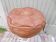grand pouf marocain vintage cuir