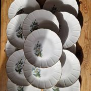 15 l'amandinoise dessert plates series 8961