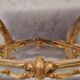 Console de style louis xv sur quatre pieds - bois laqué - 19ème