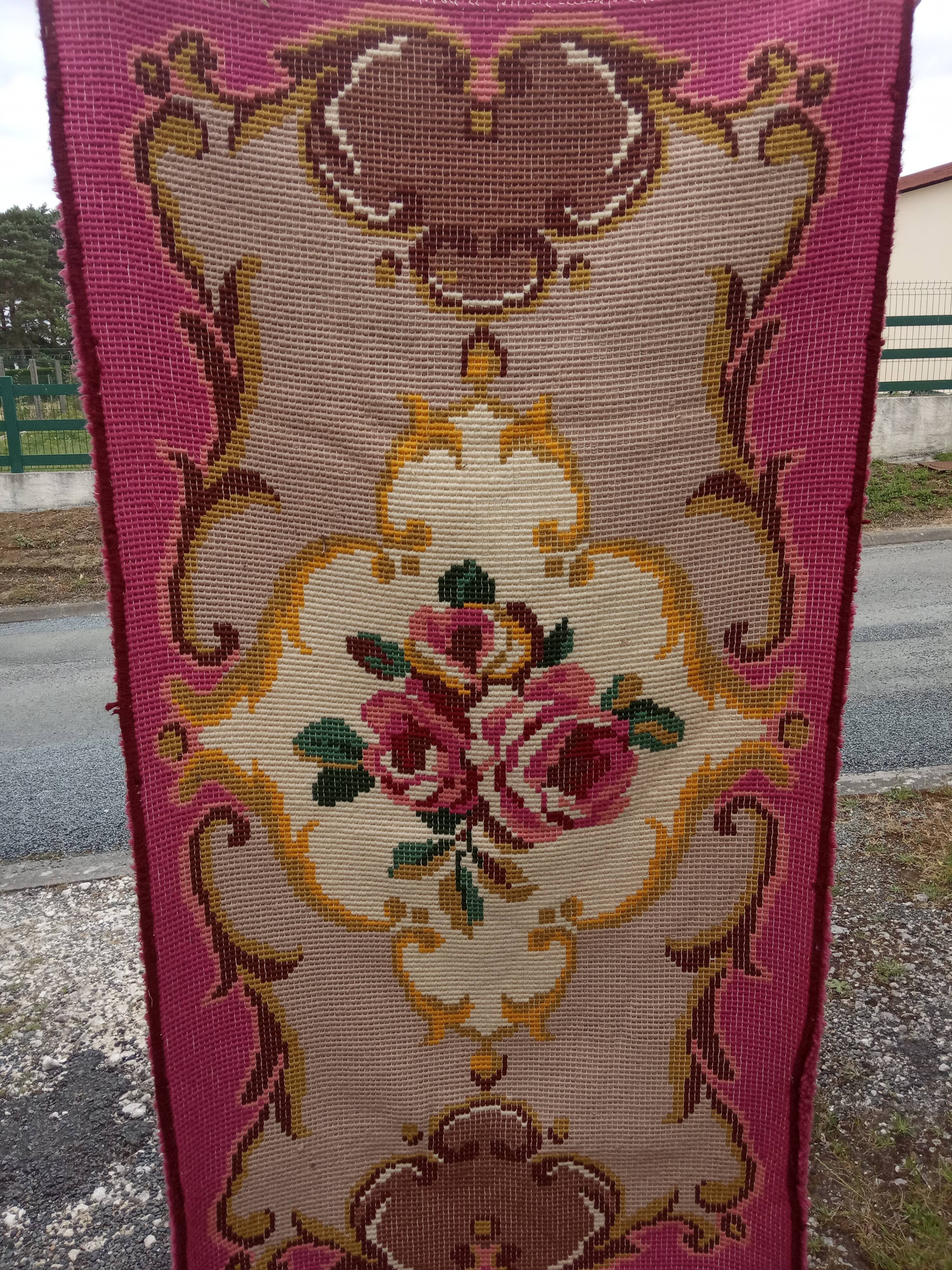 Flower carpet - 175x90cm