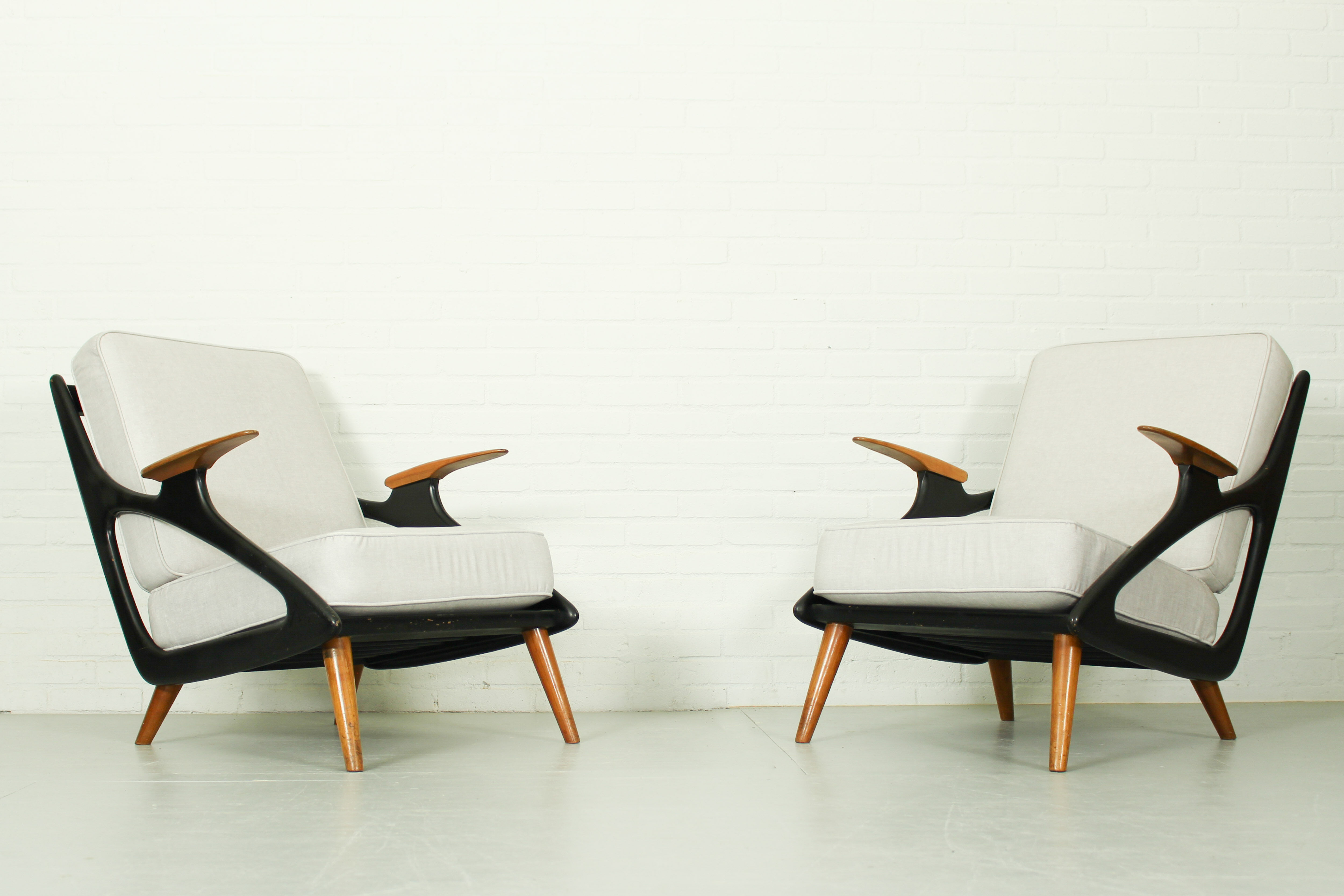 Living Room Set by Spruij Holland, 1954, Set of 3