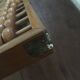 Vintage abacus made of light wood.