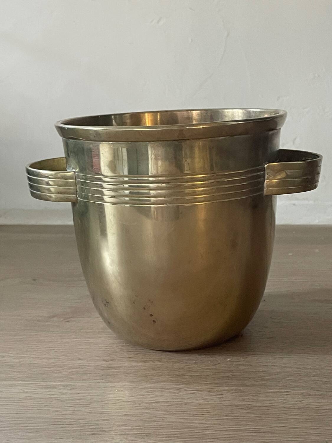Solid Brass Ice Bucket