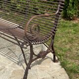 Grassin Bench in Arras - Rusty - 3 Seats