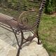Banc Grassin à Arras - Rouillé - 3 Places