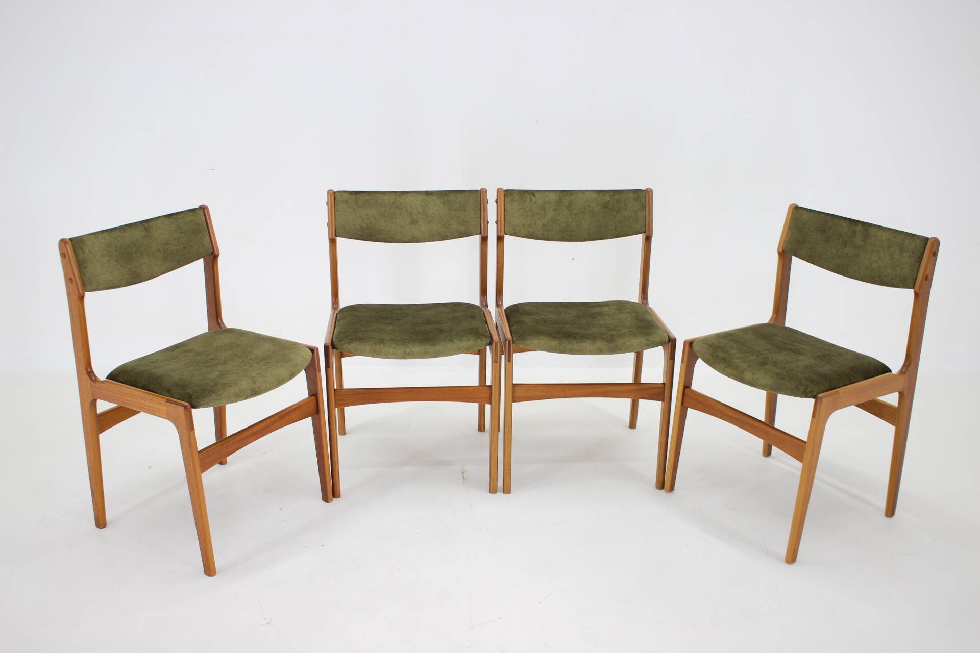 1960s Danish Teak Dining Chairs, Set of 4