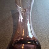 Artisanal violet vase