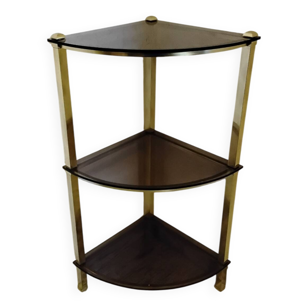 Étagère d'angle vintage