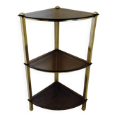 Étagère d'angle vintage