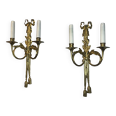 Paire d’appliques style Louis XVI
