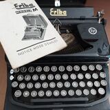 Old erika model m typewriter + instructions + box