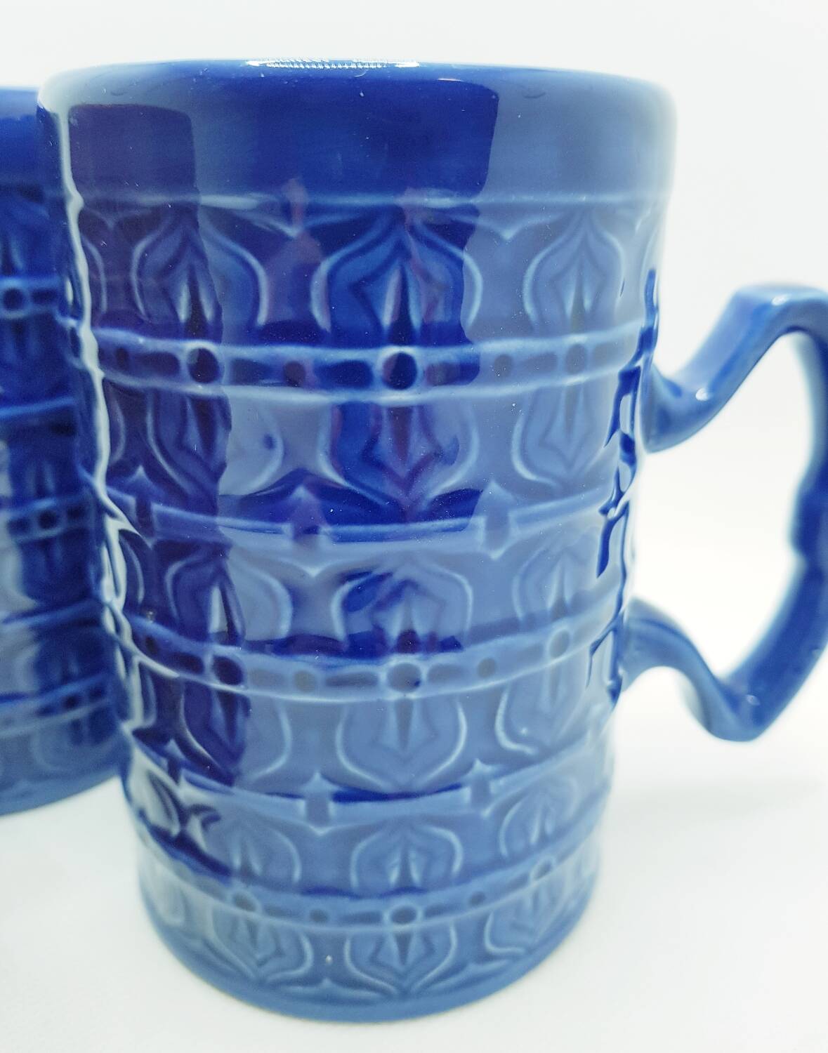 3 chopes à bière en céramique (Angleterre)