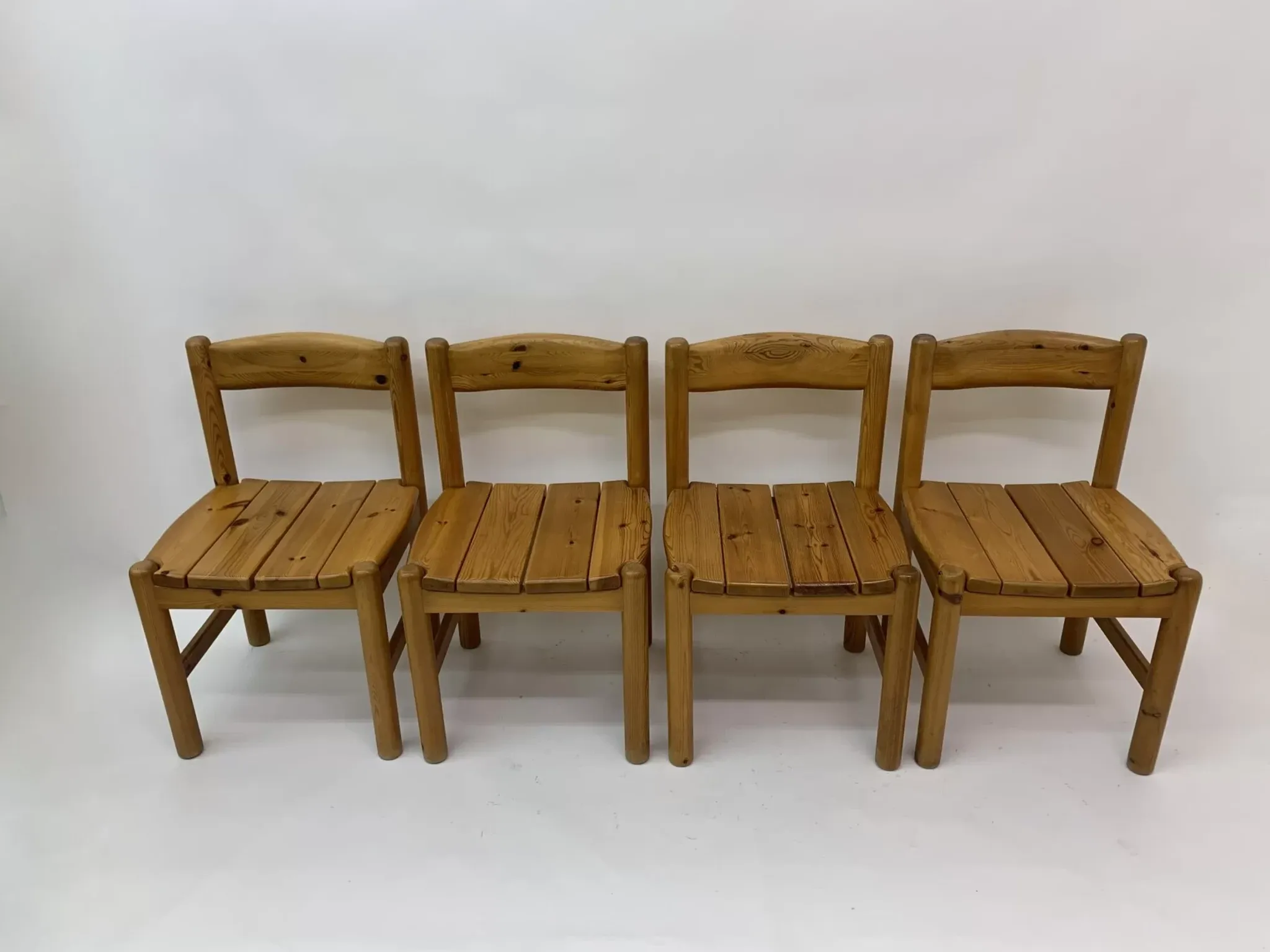 Set of 4 Rainer Daumiller dining chairs, 1970s