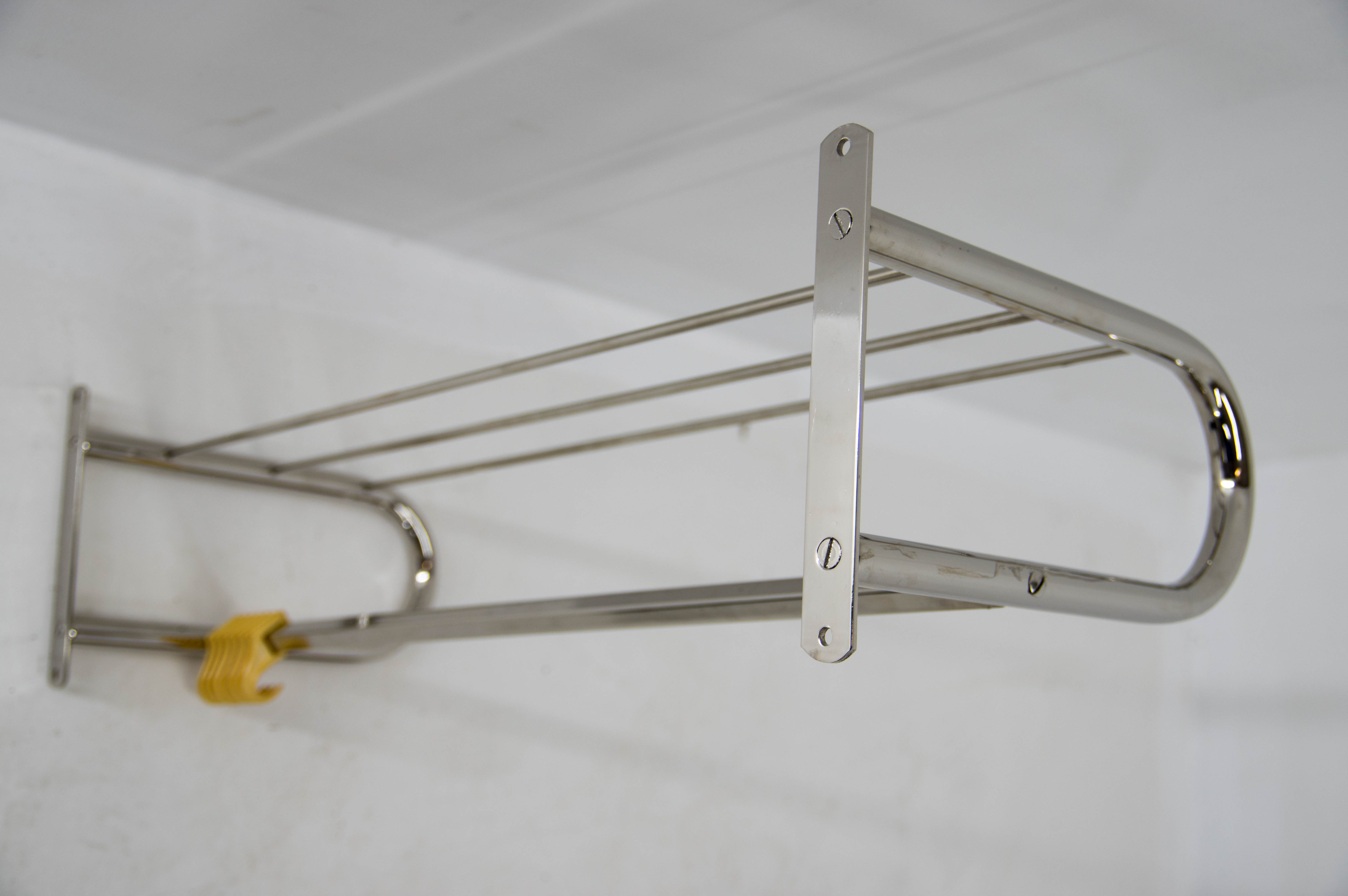 Bauhaus deco wall coat hanger, 1920s