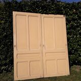 Paire de portes coulissantes 100.8x234cm anciennes
