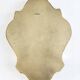 Miroir en bois doré 34 x 26 cm