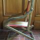 Fauteuil jardin pliant vintage