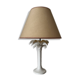 Ceramic palm tree lamp Tommaso Barbi 1960s