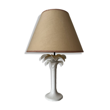 Lampe palmier céramique Tommaso Barbi années 60