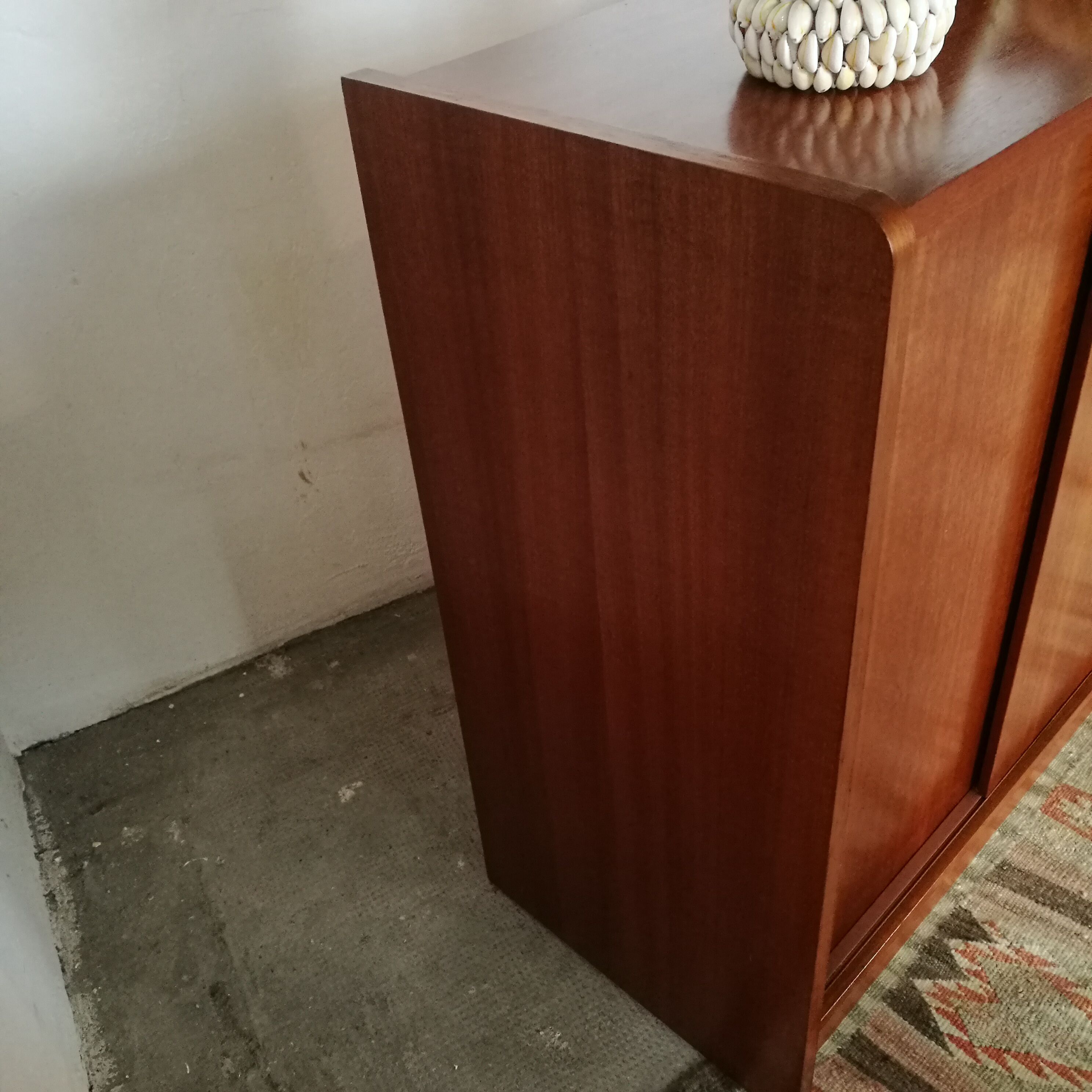 Vintage sideboard, sliding doors