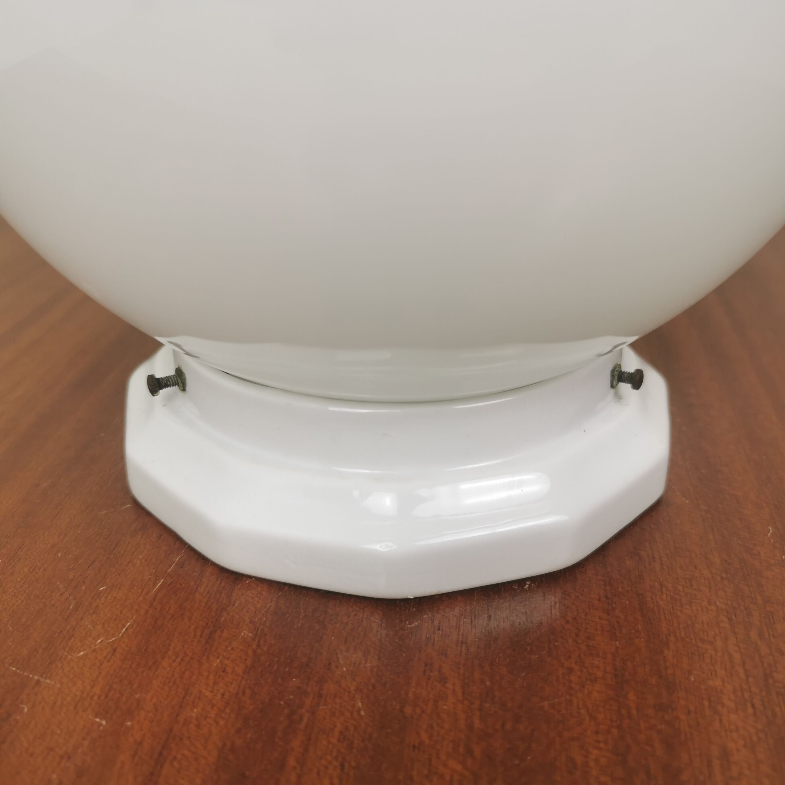 Ceiling lamp opaline ball