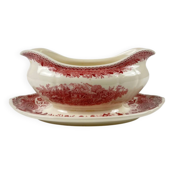 Saucière ''Burgenland'', Villeroy & Boch, rouge