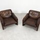set of 2 De Sede DS61 fauteuils
