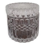 Boite en verre ciselé