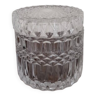 Chiseled glass box
