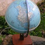 Luminous globe Taride 70s