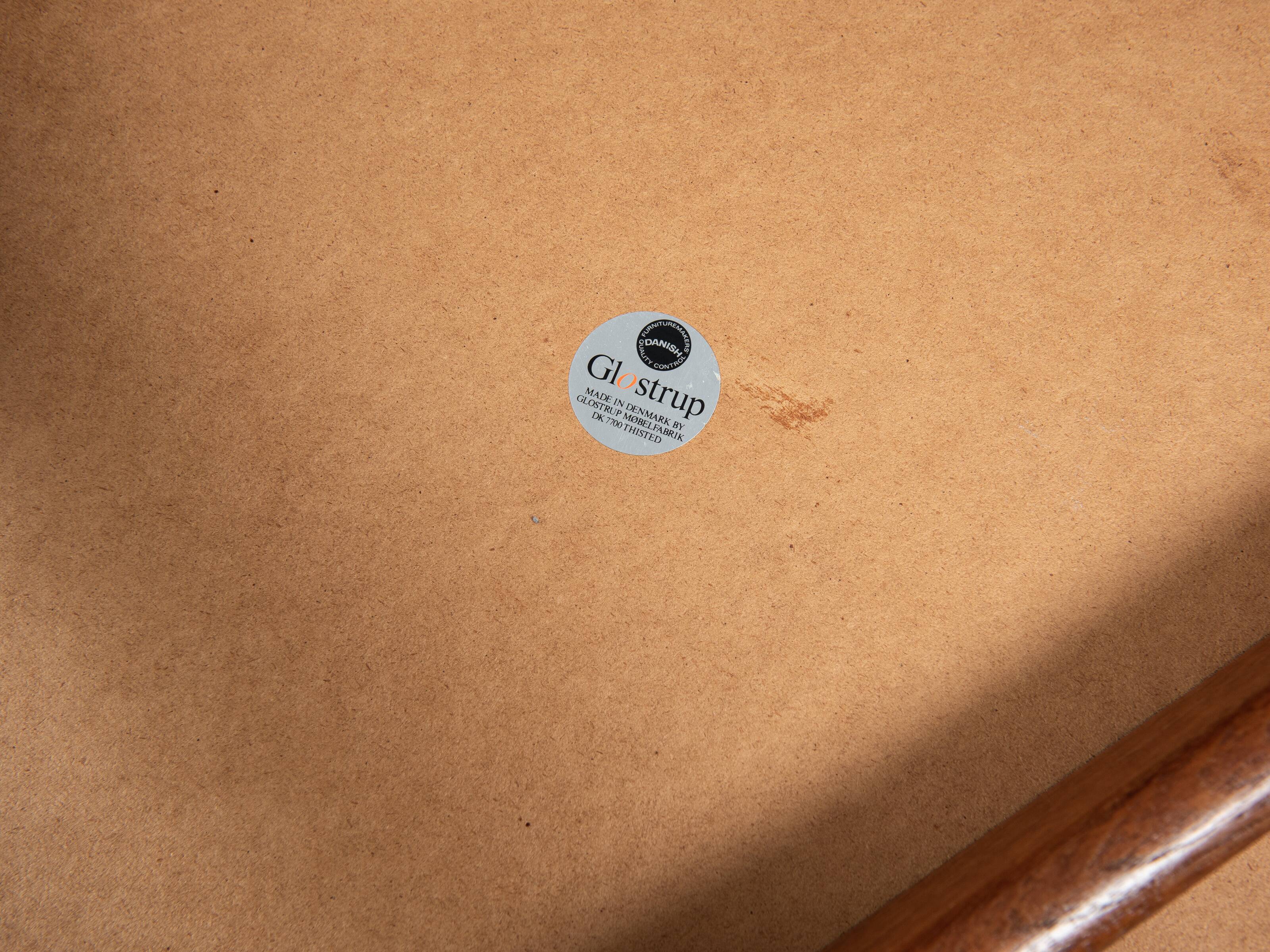 Midcentury Danish pair of chairs in teak by Erik Kirkegaard for Glostrup 1960s