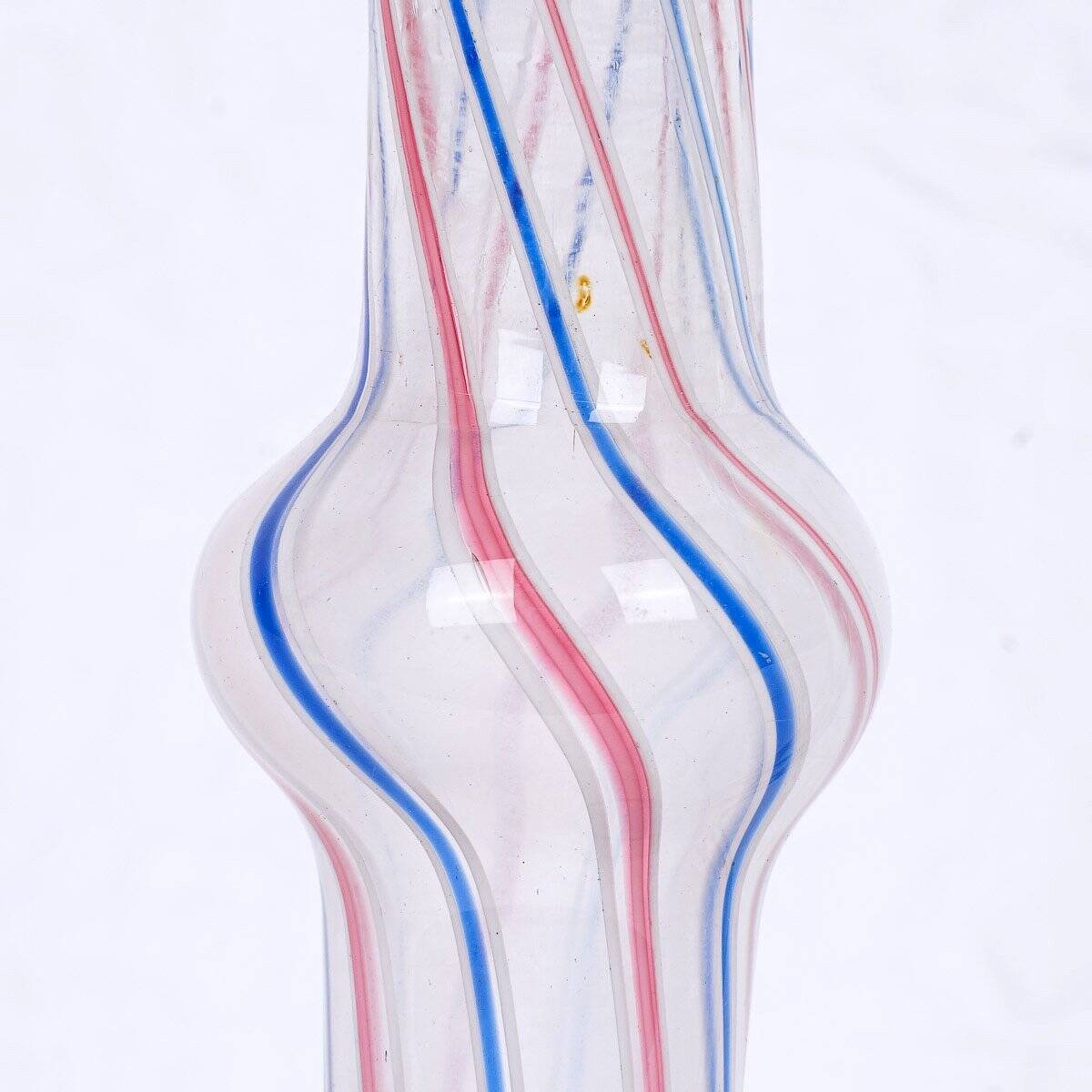 Blown glass ewer - murano - art nouveau - period: early 20th century