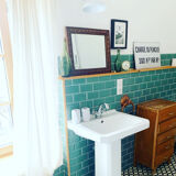 Vintage art deco mirror