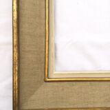 1950s frame in wood, plaster and fabric