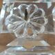 Ancien bougeoir cristal Swarovski