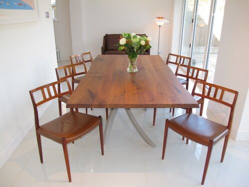 Set of 6 Chairs Dining Niels O. Møller rosewood