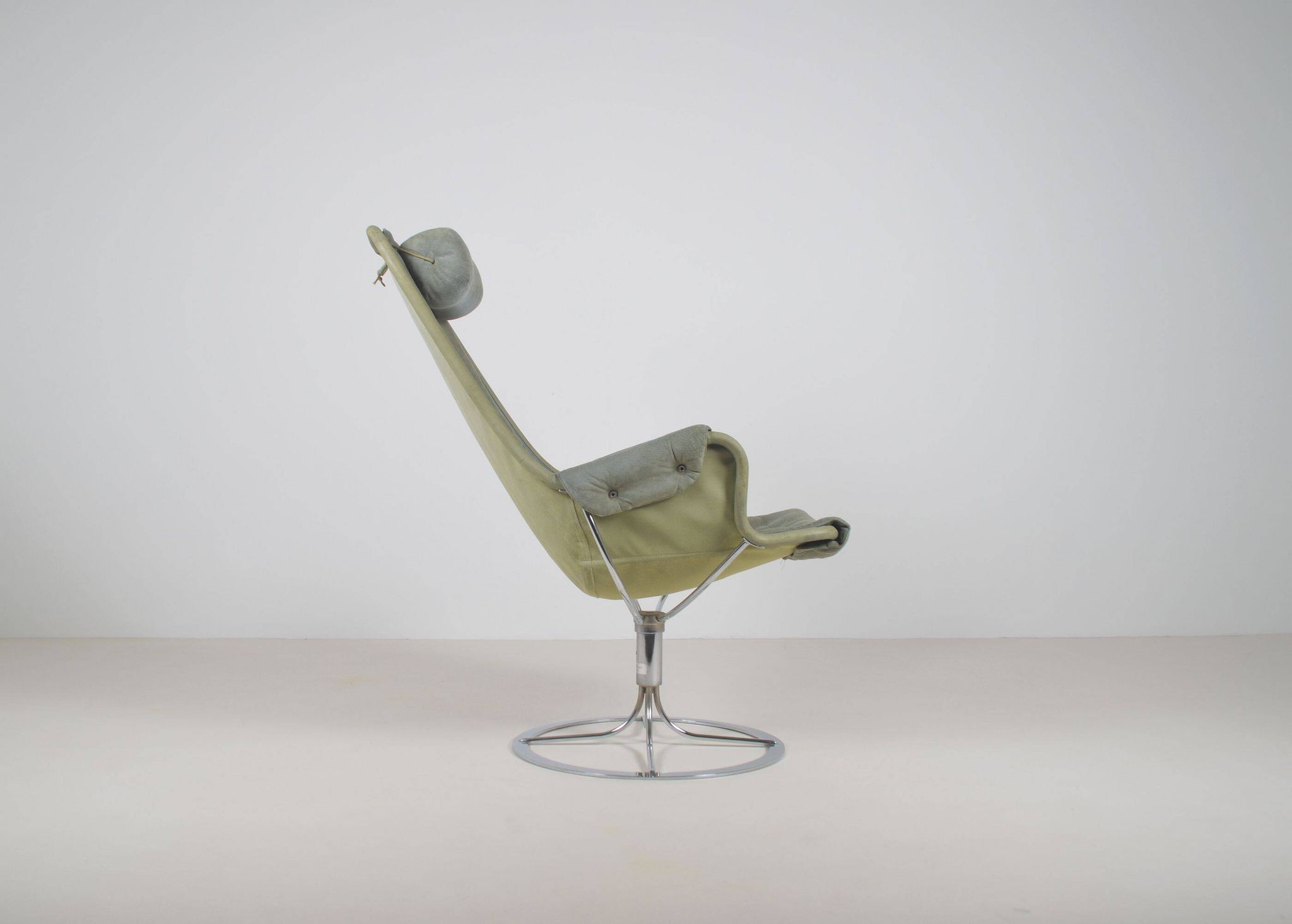 Fauteuil vintage suédois Jetson conçu par Bruno Mathsson pour Dux, années 1970.