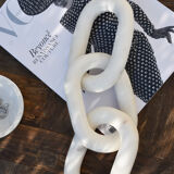 White marble sculpture