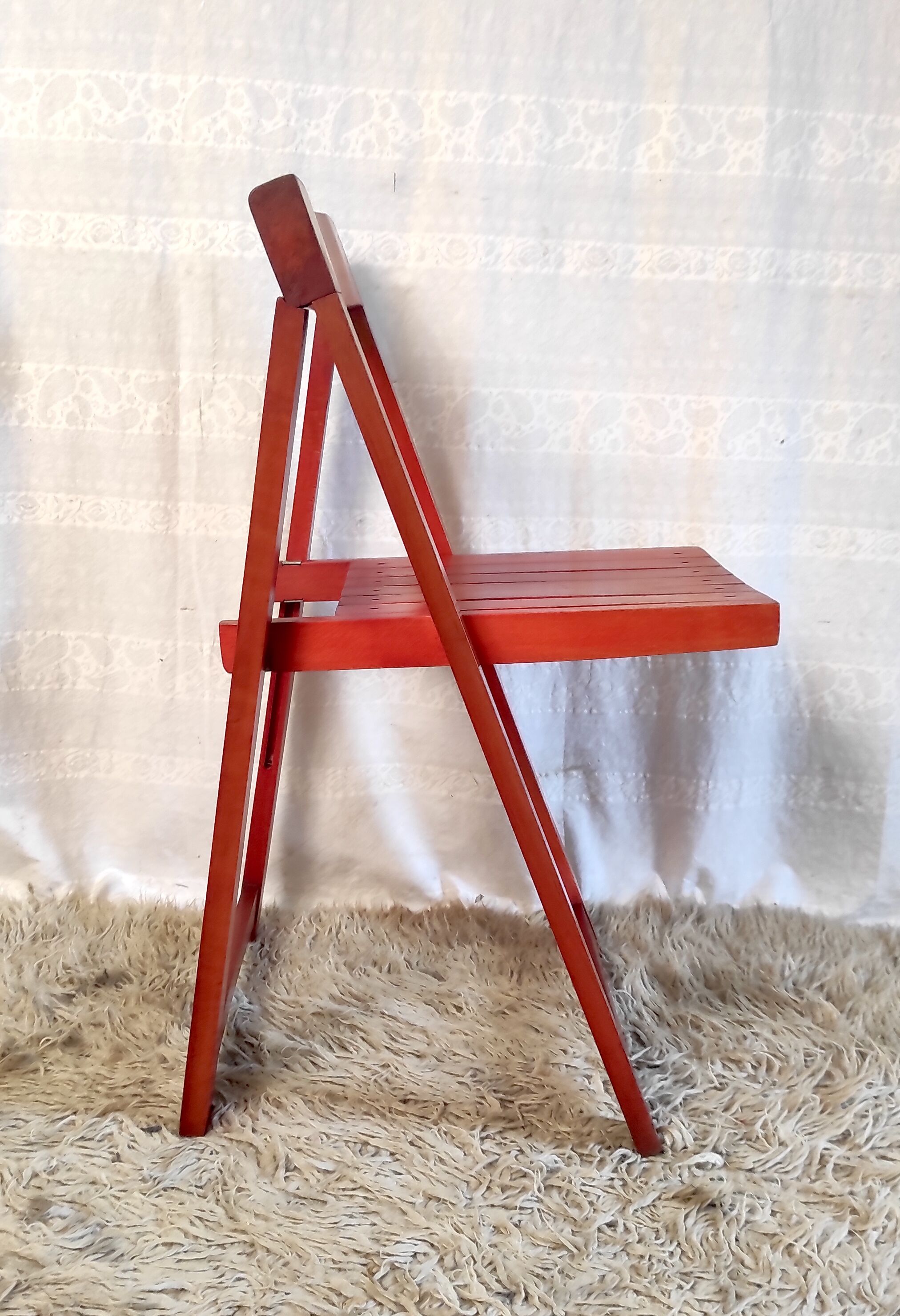 Chaise pliante design – années 70